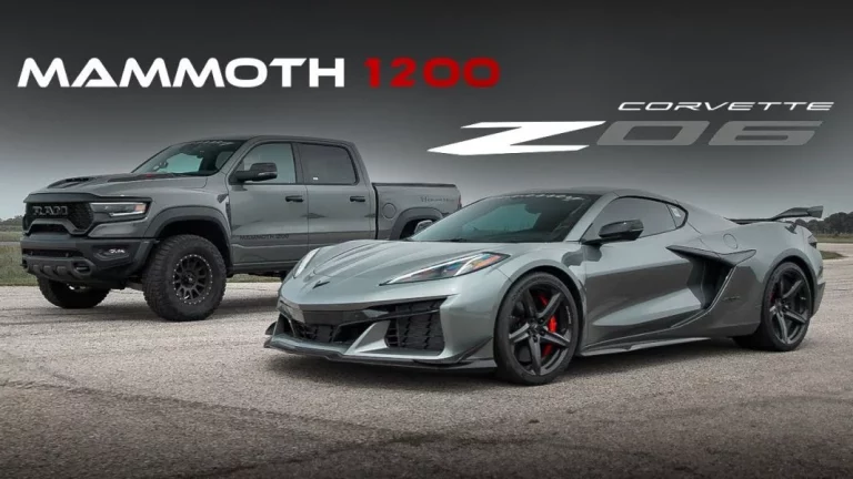 El RAM 1500 TRX que desayuna Corvettes Z06 es obra de Hennessey