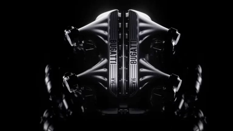Los primeros detalles del futuro V16 de Bugatti han salido a la luz