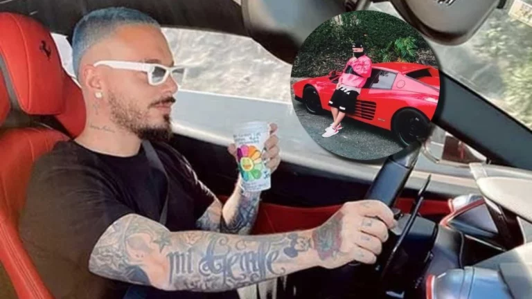 Alucina con la impresionante colección de Ferrari que tiene J Balvin