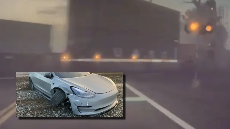 Así es como el Autopilot de este Tesla Model 3 intenta aniquilar a su conductor