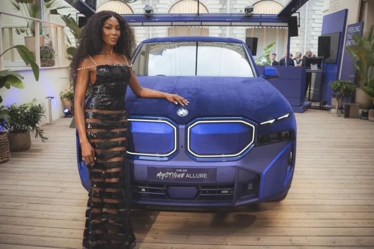 Así es el espectacular BMW que ha inspirado la supermodelo Naomi Campbell
