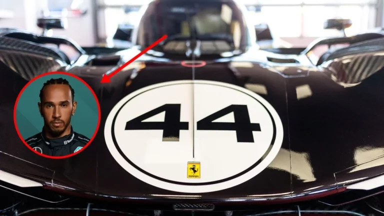 El impresionante Ferrari que Lewis Hamilton parece estar probando en secreto