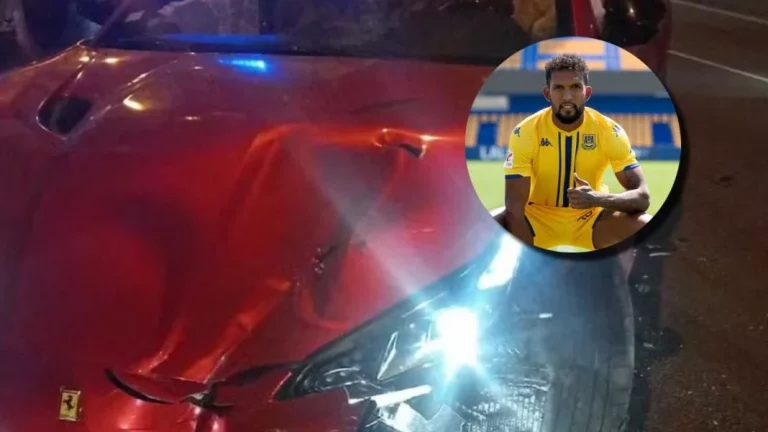 Así era el Ferrari que la novia de Dyego Sousa, delantero del Alcorcón, quiso aparcar en la fuente de Neptuno