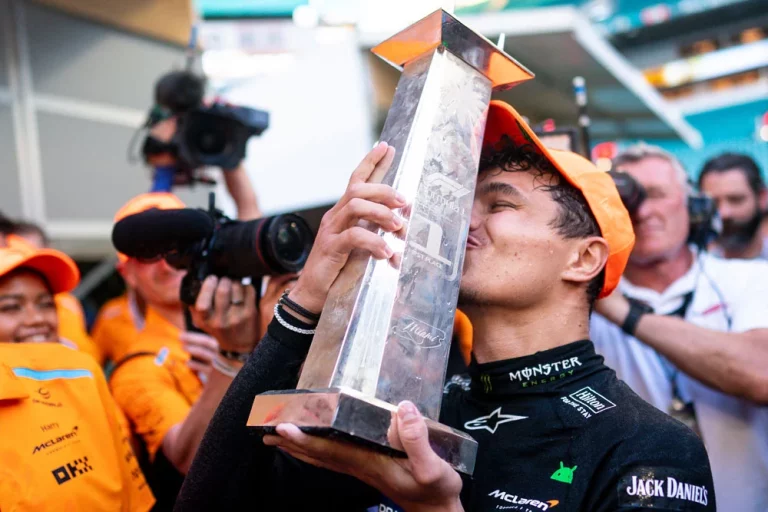 GP de Miami. La victoria que celebraron hasta los rivales de Lando Norris