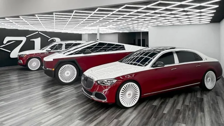 El Tesla Cybertruck que tenía complejo de Mercedes-Maybach