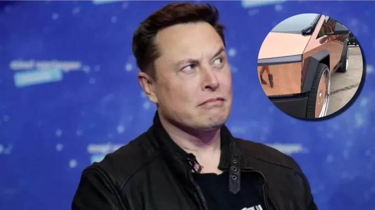 El propietario de un Tesla Cybertruck intervino su diseño con una extraña idea ¿Le gustará a Elon Musk?