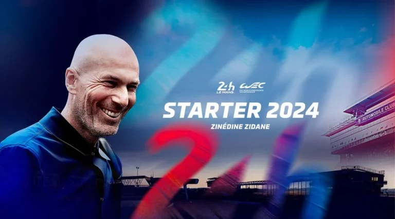 Zinédine Zidane dará el banderazo de salida en las 24 Horas de Le Mans