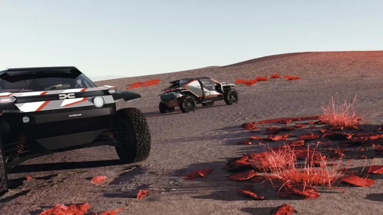 Dacia Sandrider: Primer contacto con el prototipo de Al-Attiyah, Loeb y Cristina Gutiérrez para el Dakar 2025