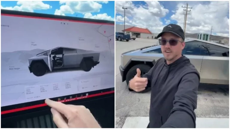 Nuevos propietarios de un Tesla Cybertruck graban en vídeos los problemas de su pick-up eléctrico