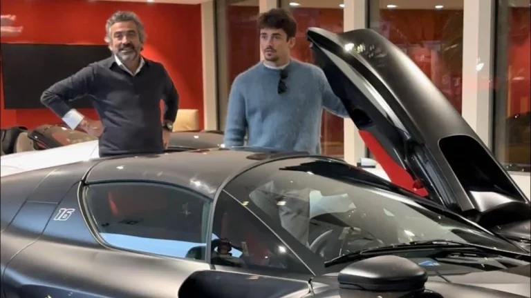 Así es el último Ferrari que Charles Leclerc sumó a su colección: V12, 840 CV y un precio de 3 millones de euros