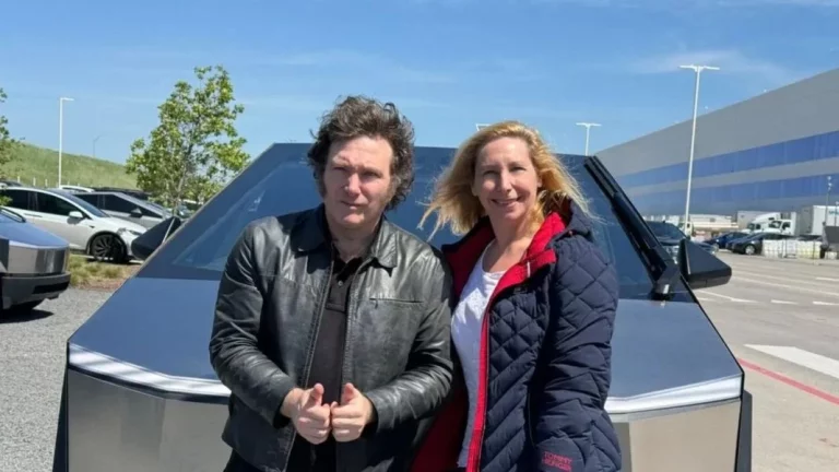 La verdad sobre el Tesla Cybertruck que Elon Musk le obsequió a Javier Milei