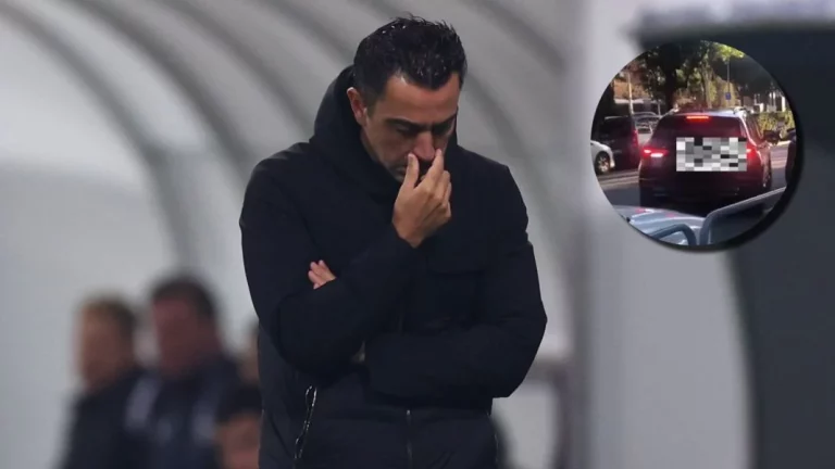 Xavi Hernández será un buen entrenador, pero no sabe aparcar y quedó expuesto en video