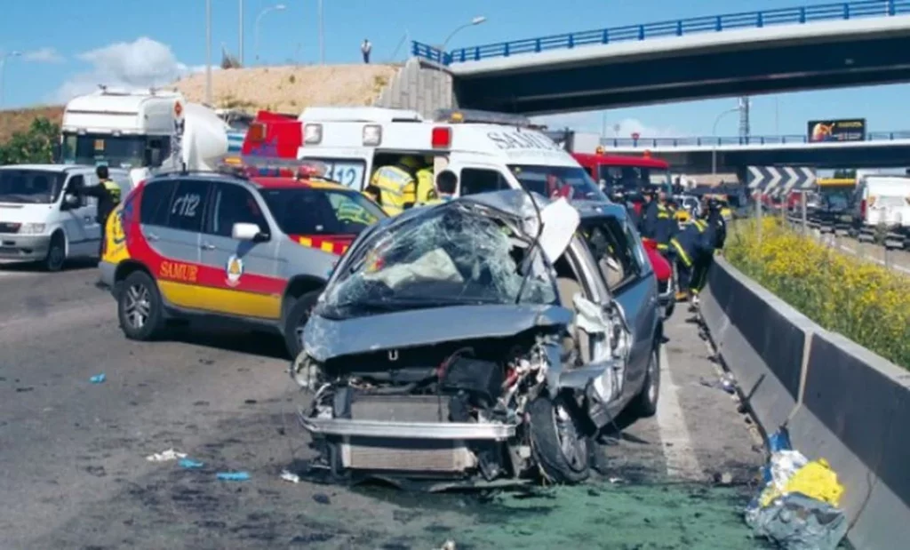 accidente de tráfico