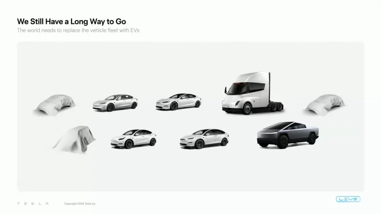 Tres nuevos Tesla se esconden bajo la sábana
