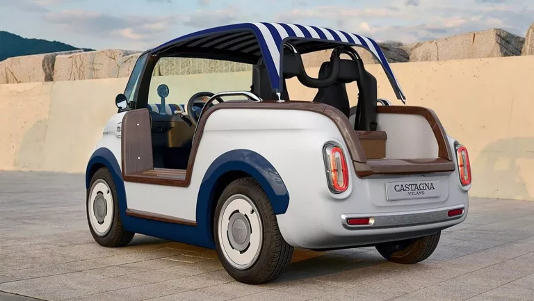 El Fiat Topolino se va a la playa de la mano de Castagna Milano