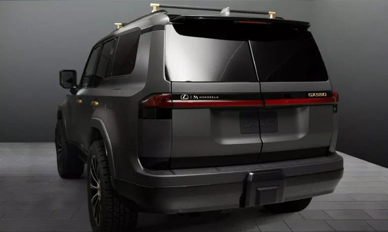 Lexus GX Monogram Concept. O como llevar el restaurante de Chicote en el maletero