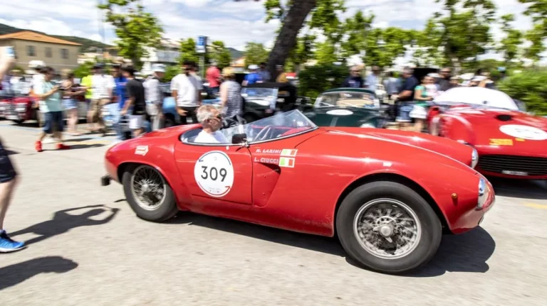 Mille Miglia: el rally histórico recorre 4 pueblos de Viterbo el 11 de junio