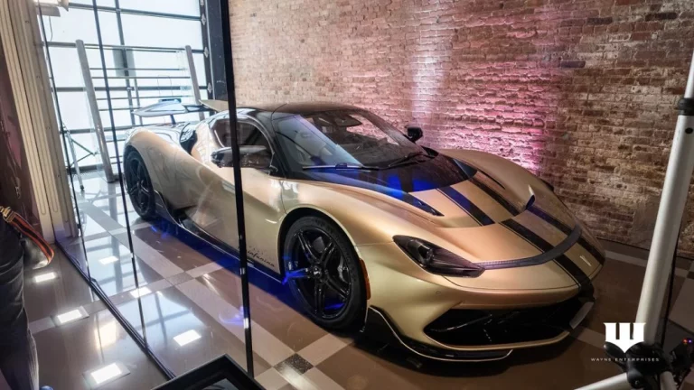 Pininfarina se cuela en la casa de Bruce Wayne, alter ego de Batman