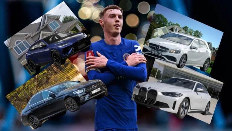 Con tan solo 22 años, Cole Palmer tiene su propia colección de coches de alta gama