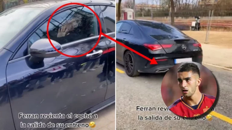 Ferran Torres tiene un cochazo, pero no sabe cuidarlo. Y este vídeo lo demuestra