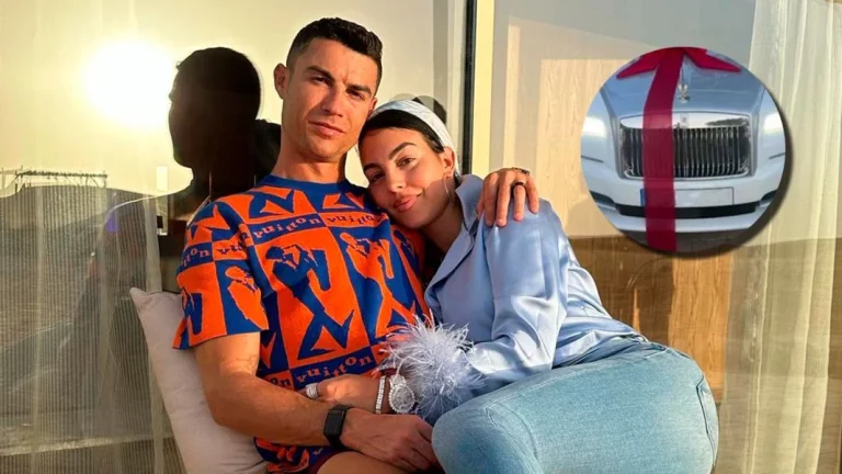 El increíble coche que Georgina Rodríguez le regaló a Cristiano Ronaldo antes de irse a la Eurocopa