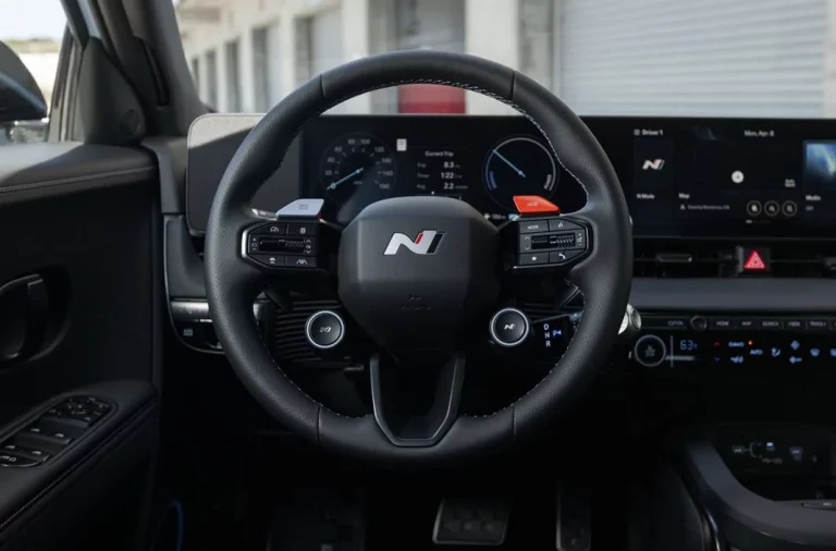 Hyundai patenta un volante tipo F1 para Genesis… ¿y para el Ioniq 5 N?