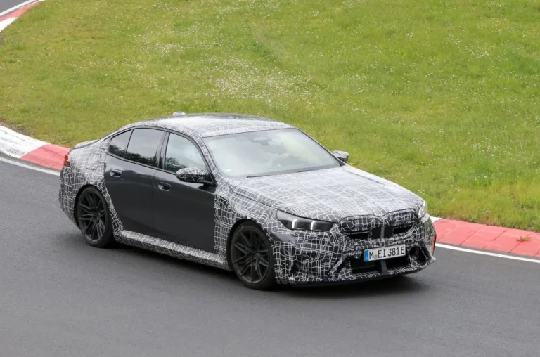 El nuevo BMW M5 2025 pasa a la siguiente fase de desarrollo
