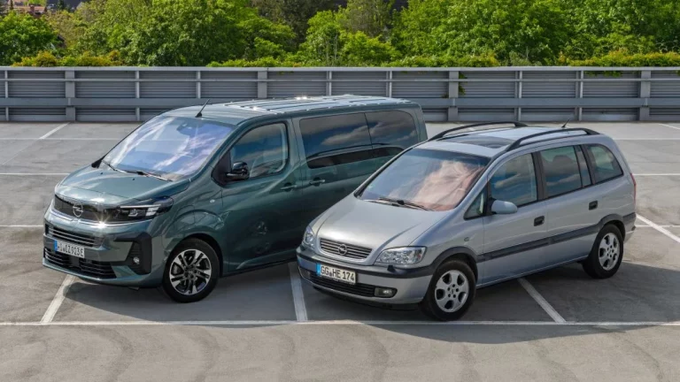 25 años del Opel Zafira, el primer monovolumen compacto con siete plazas
