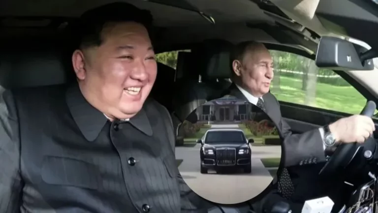 A lo Carlos Sainz y Luis Moya. Así viajan Putin y Kim Jong-un en este Rolls-Royce ruso