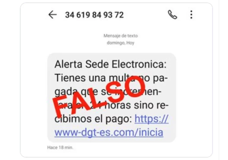Los ciberdelincuentes vuelven a la carga: el mensaje de la DGT con el que te hackearán la cuenta