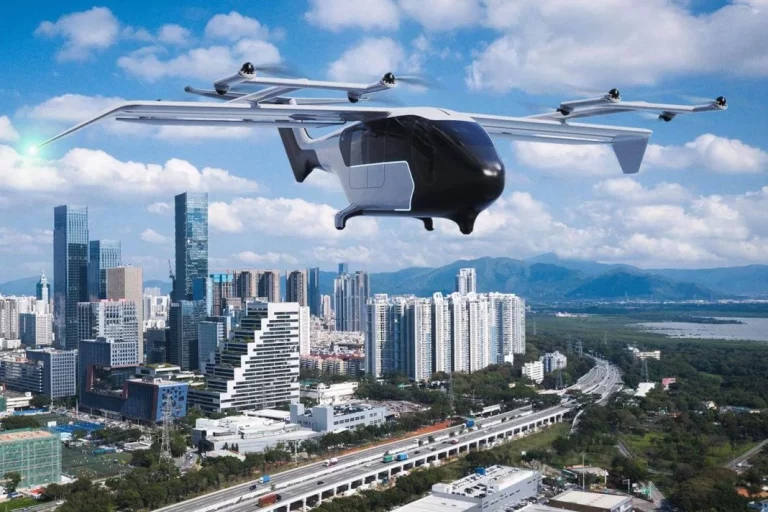 De Madrid al cielo. Pero en estos taxis voladores