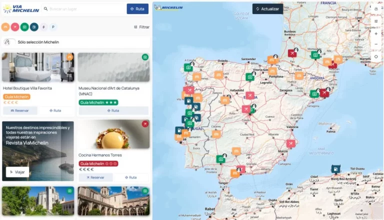 ViaMichelin: la app definitiva para viajar