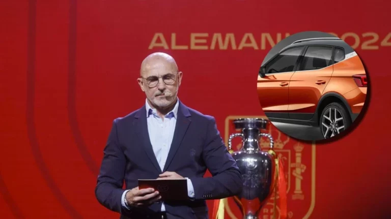 Este es el coche 100% español que conduce Luis De La Fuente, entrenador de la Roja