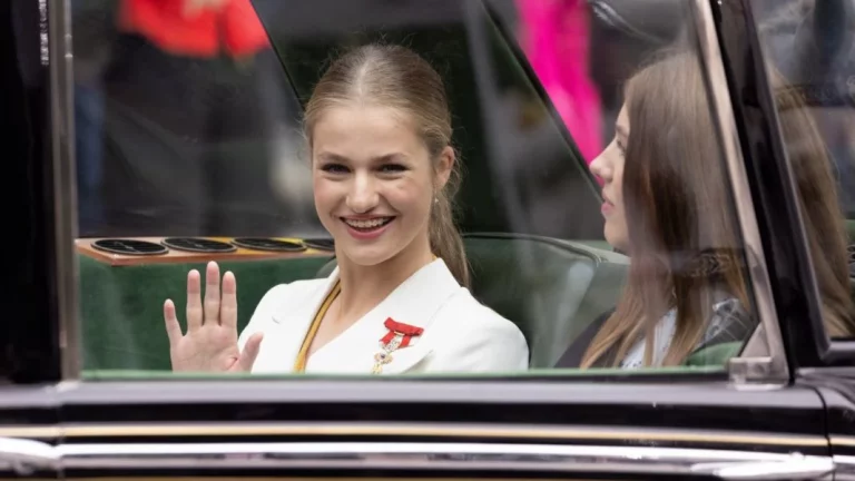 Este es el coche en el que más se divierte la princesa Leonor