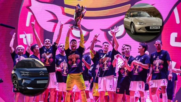 Los coches que se podrán comprar los jugadores de Porcinos FC por ganar el Mundial de la Kings League