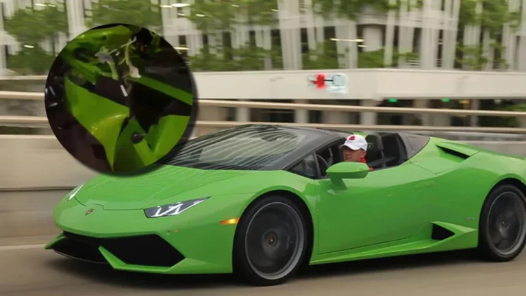 Esto es lo que pasa cuando te emocionas al volante de tu Lamborghini Huracán Spyder