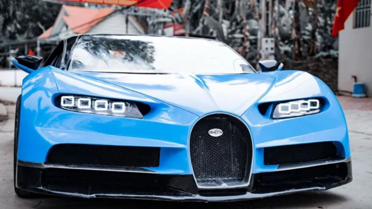 Ahora te puedes fabricar en casa un Bugatti Chiron con lo que encuentres en tus cajones. Literal