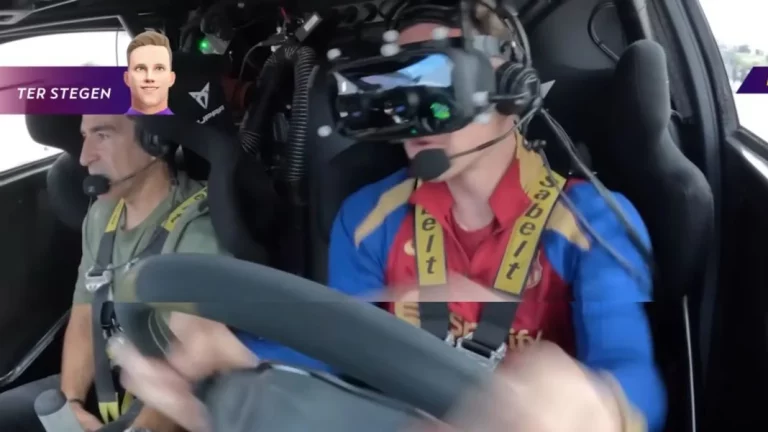 Jugadores del Barcelona se le animan a la realidad virtual de Cupra ¿Cómo les fue?