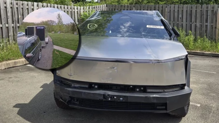 Este es uno de los muchos motivos para no tener como vecino al dueño de un Tesla Cybertruck