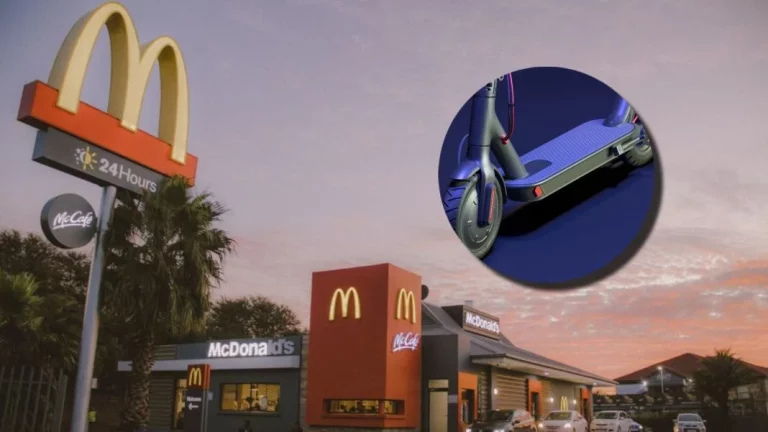 El vídeo de TikTok que deja claro que no es buena idea pedir comida en un McAuto desde tu patinete eléctrico