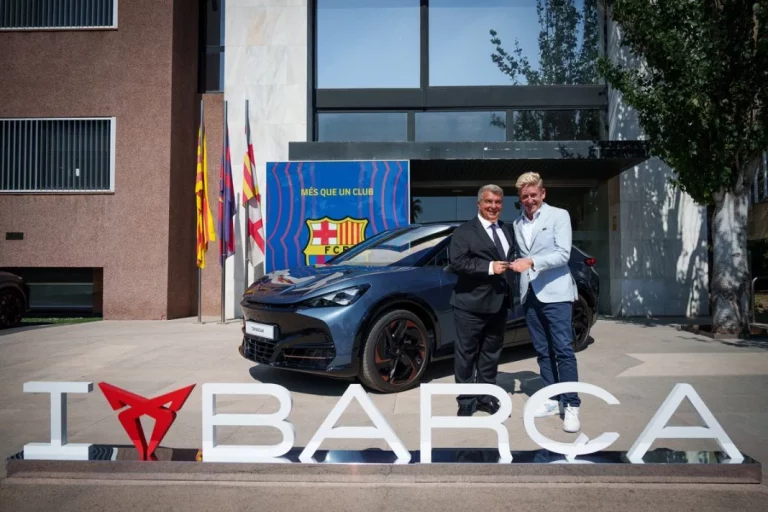 El nuevo coche del presidente del Barça es eléctrico