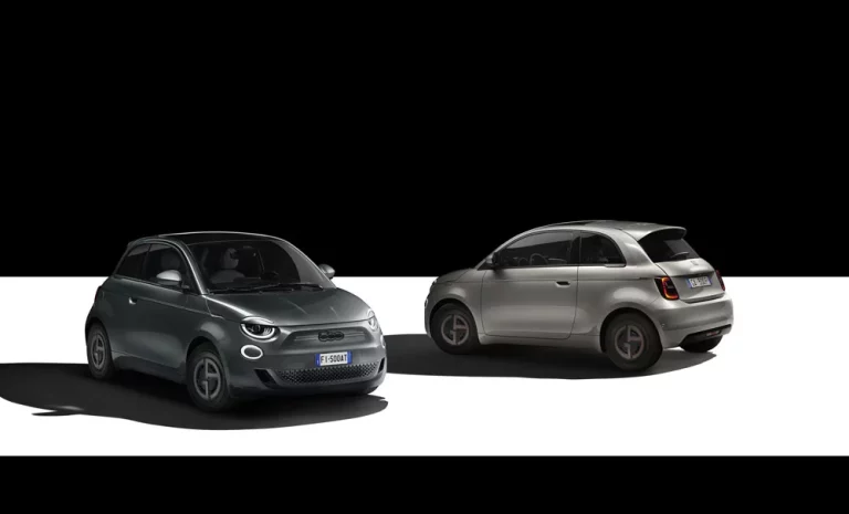 Con la versión Giorgio Armani, el Fiat 500e se viste de etiqueta