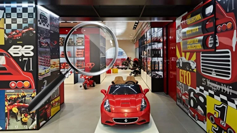 Ferrari no quiere falsificaciones. Mas de 400.000 objetos y 3 coches destruidos