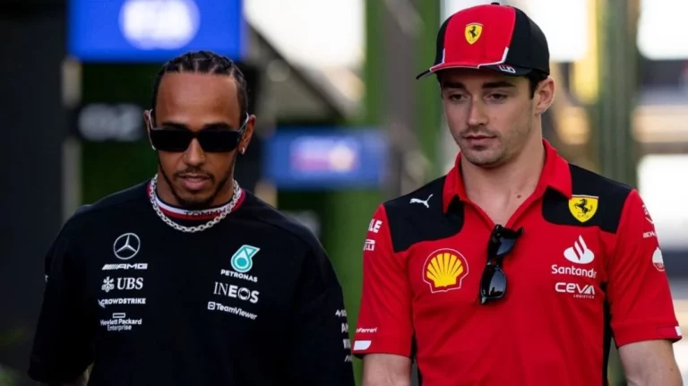 Hamilton y Leclerc dirimen su rivalidad de otra manera