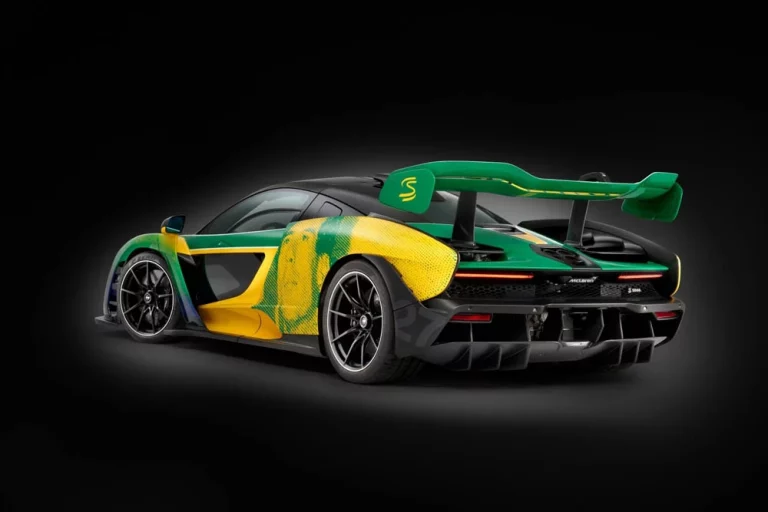 Este original McLaren Senna rinde homenaje al piloto en Goodwood