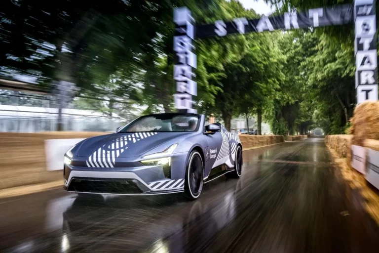 Polestar presenta su prototipo  Polestar 6 Concept BST en Goodwood