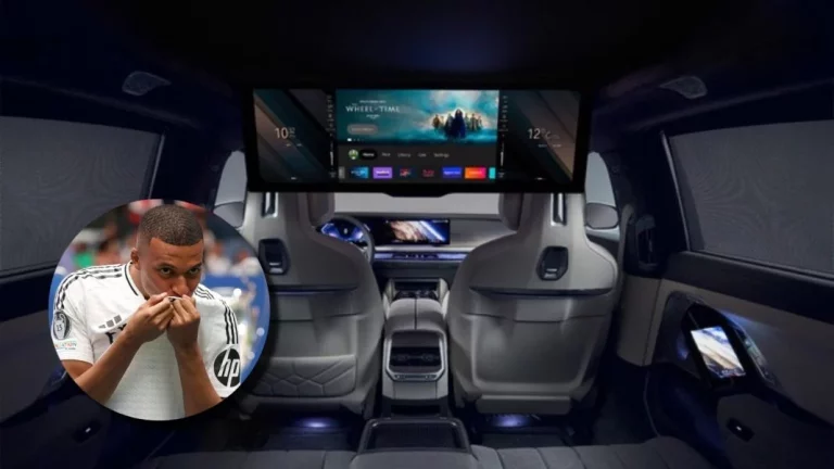 Televisión, climatizador, asiento con masaje… las delicatessen del coche que el Real Madrid le ha regalado a Mbappé