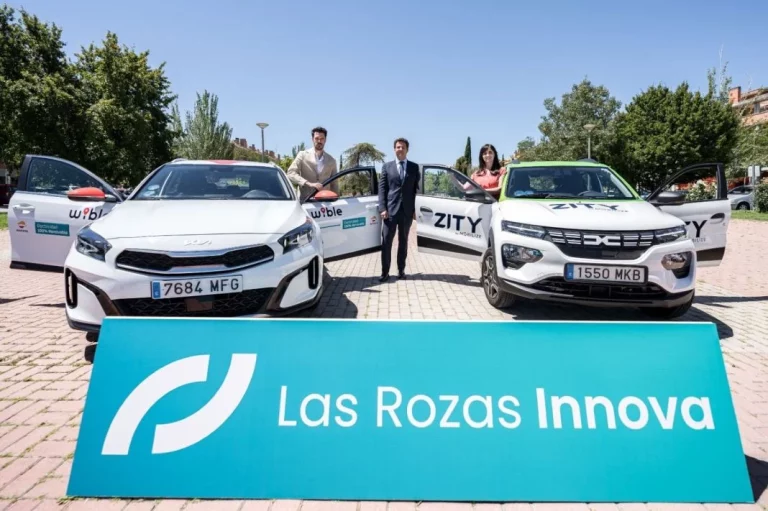 Las Rozas recupera las ayudas de 3€ al uso de servicios de carsharing de Wible y Zity by Mobilize con origen o destino en la ciudad