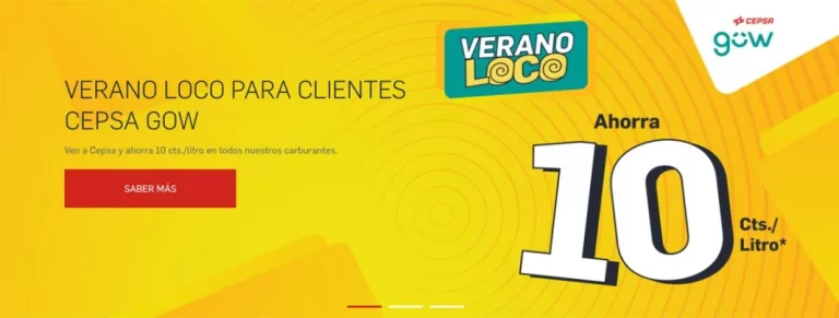 Descuentazo de Cepsa al repostar tu coche este verano