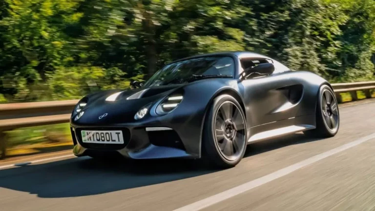 Este coche podría batir un récord de velocidad… pero no sobre el asfalto